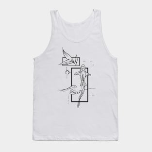 Valentine Koi- valentine T-Shiet Tank Top